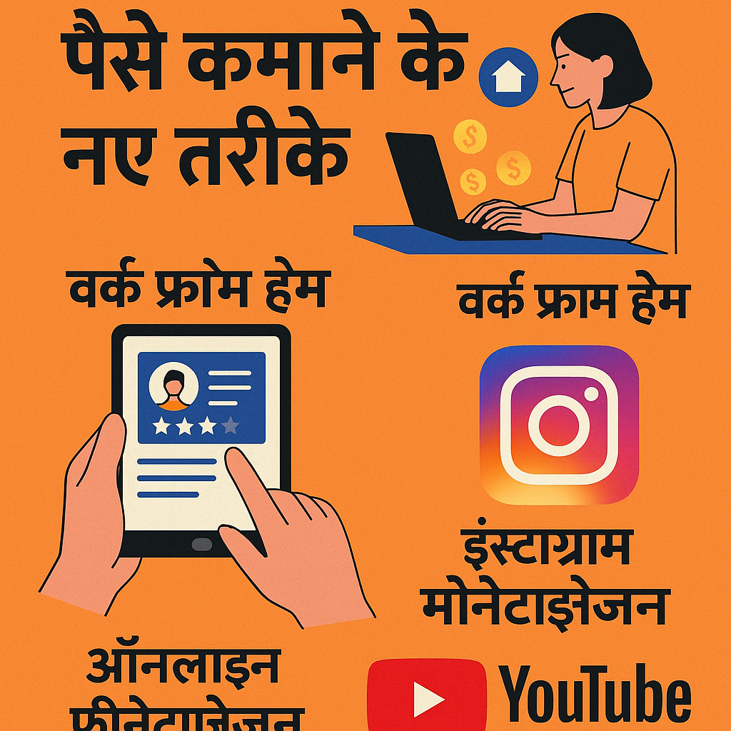 पैसे कमाने के नए तरीके